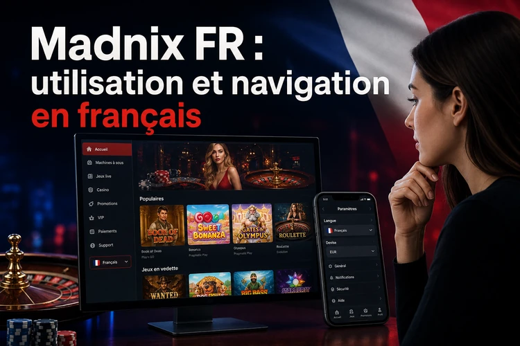 Madnix FR : utilisation et navigation en français